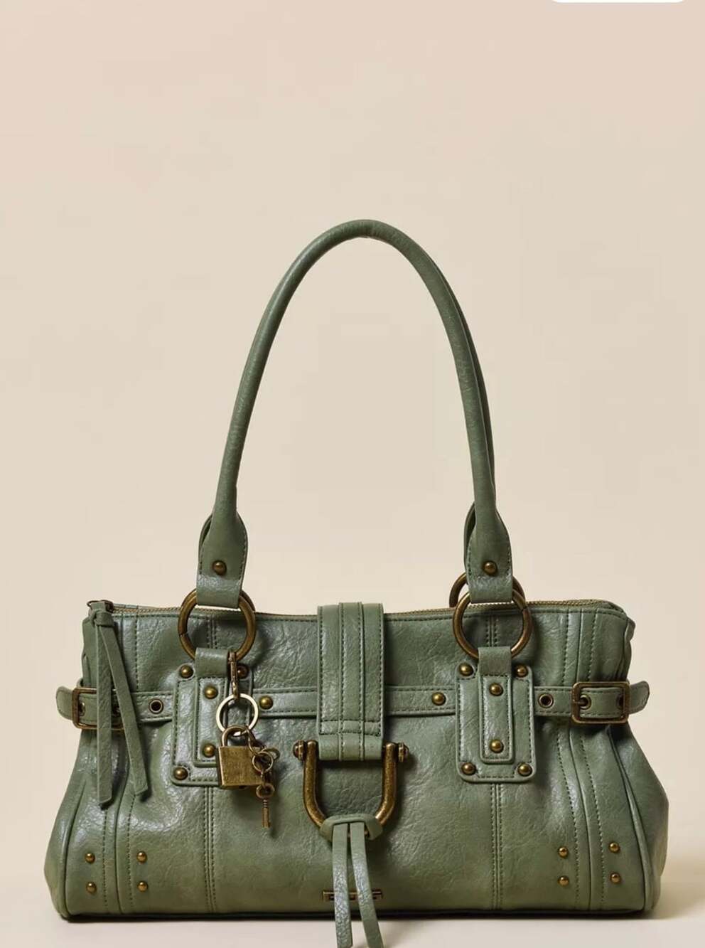 BDG Karlie Lock Shoulder Bag “eucalyptus”
